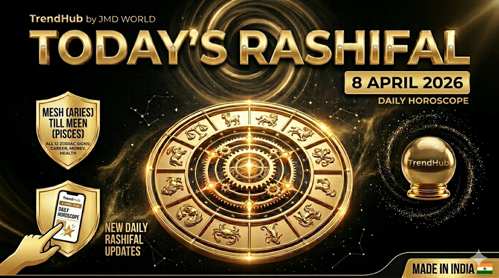 Aaj Ka Rashifal: 8 April 2026 Daily Horoscope for All 12 Signs | आज का राशिफल